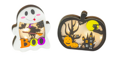 Load image into Gallery viewer, PUMPKIN OR GHOST SPOOKY SCENE LED
