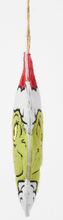 Load image into Gallery viewer, FELT TWO-SIDED NAUGHTY OR NICE ORNAMENT
