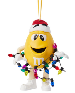 M&M'S YELLOW CHARACTER ORNAMENT