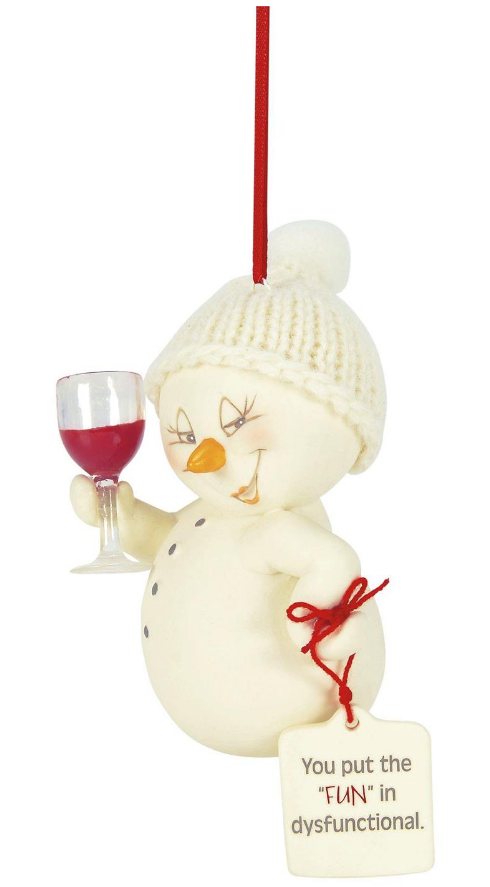 SNOWPINIONS - PUT THE FUN IN DYSFUNCTIONAL ORNAMENT