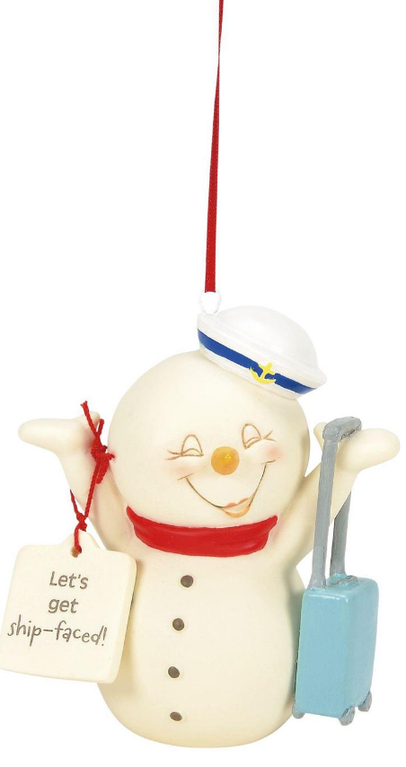 SNOWPINIONS - LET’S GET SHIP FACED ORNAMENT