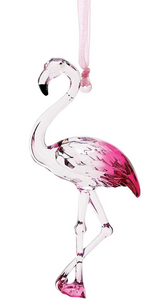 FAUCET PINK FLAMINGO ORNAMENT