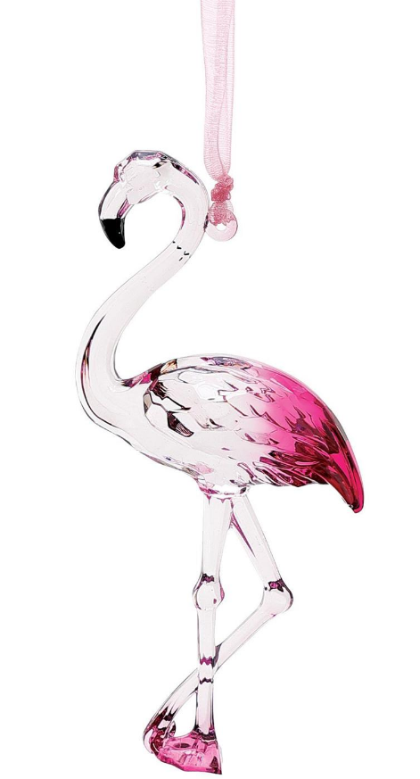 FAUCET PINK FLAMINGO ORNAMENT
