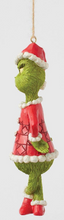 Load image into Gallery viewer, GRINCH WITH HANDS ON HIPS ORNAMENT
