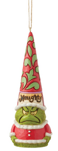 GRINCH NAUGHTY OR NICE GNOME ORNAMENT