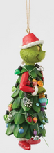 Load image into Gallery viewer, GRINCH DRESSED AS TREE ORNAMENT
