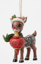 Load image into Gallery viewer, RUDOLPH W OVERSIZED DATED ORNAMENT
