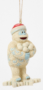 BUMBLE ON SNOWFLAKE ORNAMENT
