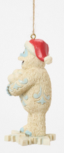 Load image into Gallery viewer, BUMBLE ON SNOWFLAKE ORNAMENT
