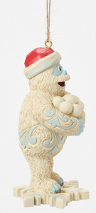 BUMBLE ON SNOWFLAKE ORNAMENT