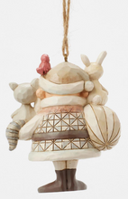 Load image into Gallery viewer, WOODLAND SANTA WITH ANIMALS ORNAMENT
