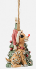 Load image into Gallery viewer, WOODLAND RUDOLPH WITH TREE ORNAMENT
