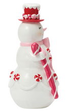 Load image into Gallery viewer, SNOWMAN WITH CANDY CANE
