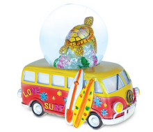 Load image into Gallery viewer, NAUTICAL SNOW GLOBE - VAN WITH SEA TURTLE
