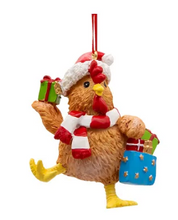 Load image into Gallery viewer, CHRISTMAS CHICKEN ORNAMENT
