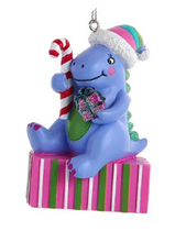 Load image into Gallery viewer, COLORFUL DINOSAUR ORNAMENT

