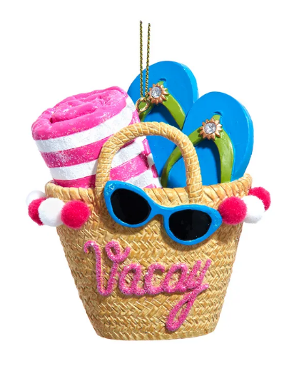 VACAY BAG ORNAMENT