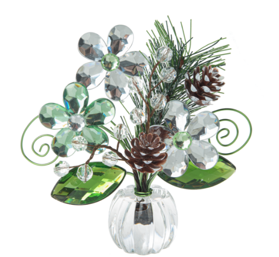 WINTER GARDEN POSY POT