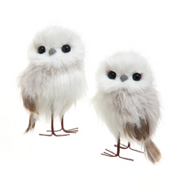 Load image into Gallery viewer, GRAY OWL ORNAMENT
