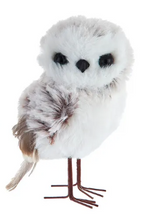 Load image into Gallery viewer, LIGHT BROWN HANGING OWL WITH LEGS ORNAMENT
