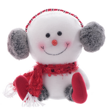 Load image into Gallery viewer, PLUSH FANCY PANTS SNOWMAN SITTERS
