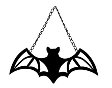 Load image into Gallery viewer, LASER CUT BAT DÉCOR
