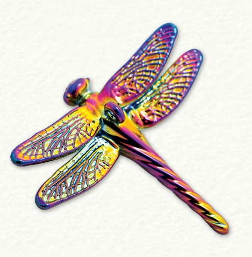 CC-682 CHROMATIC COLLECTION DRAGONFLY ORNAMENT