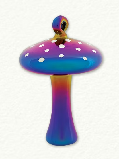 CC-716 CHROMATIC COLLECTION MUSHROOM SHAPE ORNAMENT