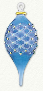 CO-284 FULL SIZE CRYSTAL CHATON FINIAL ORNAMENT