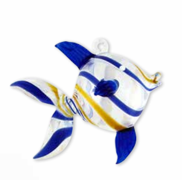 CO-307 THE COLORFUL PUFFER FISH ORNAMENT