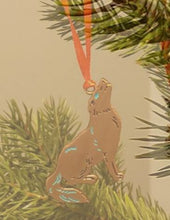 Load image into Gallery viewer, BRONZE COYOTE MINI ORNAMENT
