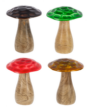 Load image into Gallery viewer, CARVED ENAMEL TOP MUSHROOM
