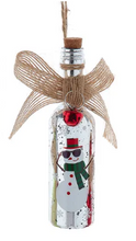 Load image into Gallery viewer, GLASS WINE BOTTLE ORNAMENT
