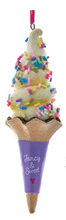 Load image into Gallery viewer, PASTEL ICE CREAM CONE ORNAMENT
