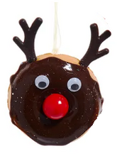 Load image into Gallery viewer, DECORATED CHRISTMAS DONUT ORNAMENT
