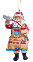 Load image into Gallery viewer, HAPPY HOUR SANTA ORNAMENT
