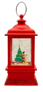 SWIRL GLITTER MICKEY & MINNIE MUSICAL LIGHT-UP LANTERN