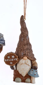 MUSHROOM GNOMES ORNAMENT