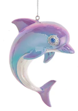 Load image into Gallery viewer, COLORFUL DOLPHIN ORNAMENT
