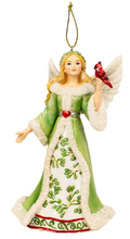 Load image into Gallery viewer, MISTLETOE ANGEL ORNAMENT
