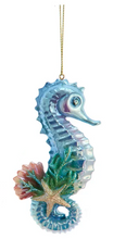 Load image into Gallery viewer, ELECTROPLATED SEAHORSE ORNAMENT
