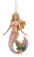 Load image into Gallery viewer, ELECTROPLATED MERMAID ORNAMENT
