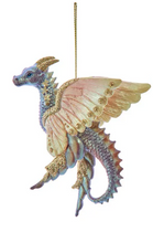 Load image into Gallery viewer, DRAGON WITH BUTTERFLY WINGS ORNAMENT
