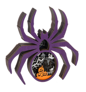 LAYERED SPIDER DECOR