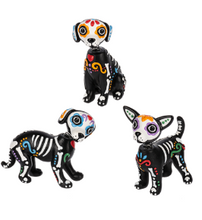 Load image into Gallery viewer, SUGAR SKULL DOG FIGURE

