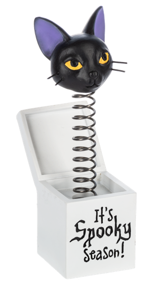 HALLOWEEN WIGGLE JACK IN BOX FIGURE