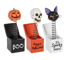 Load image into Gallery viewer, HALLOWEEN WIGGLE JACK IN BOX FIGURE

