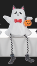 Load image into Gallery viewer, COSTUME GHOST MINI SHELFSITTER
