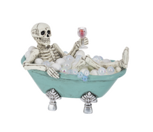 Load image into Gallery viewer, LAZY BONES SKELETON FIGURINE
