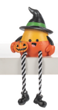 Load image into Gallery viewer, CANDY CORN CUTIES SHELFSITTER
